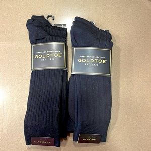 2 BRAND NEW Men’s Gold Toe Socks